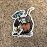 Tropical Drink Sticker - Counter Couture