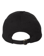 Highland Cow Patch Classic Dad Hat – Black Bio-Washed Cotton Cap - Counter Couture