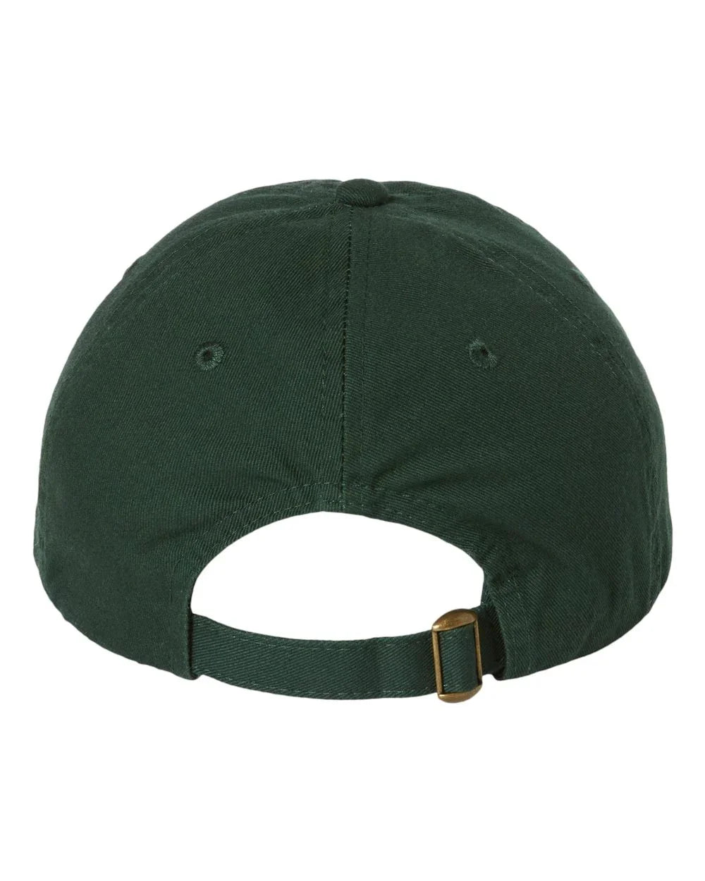 Mountain Scene Patch Classic Dad Hat – Forest Green Bio-Washed Cotton Cap - Counter Couture