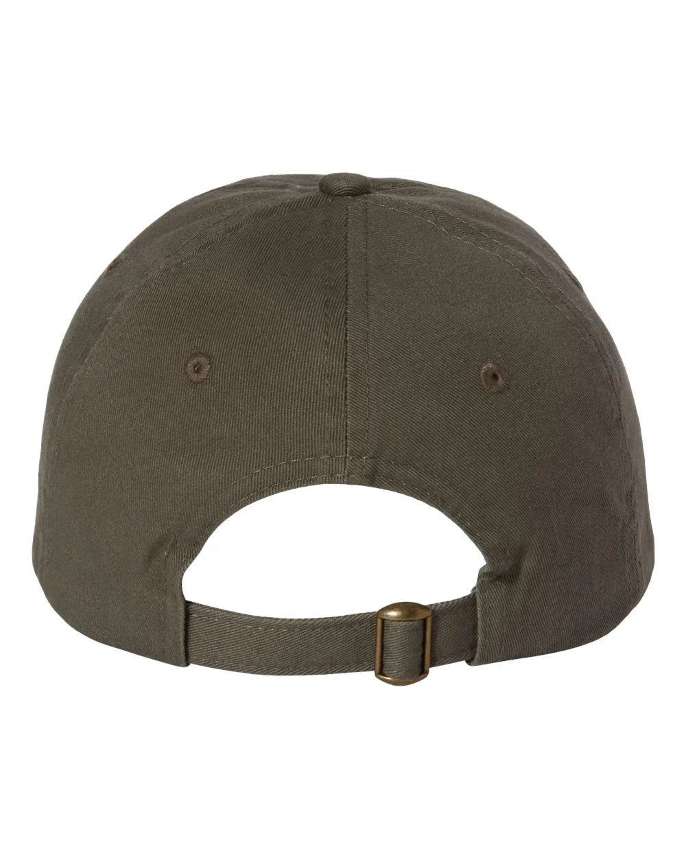 Bigfoot Patch Classic Dad Hat – Olive Bio-Washed Cotton Cap - Counter Couture