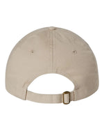 Jackalope Patch Classic Dad Hat – Stone Bio-Washed Cotton Cap - Counter Couture