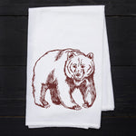 Grizzly Bear Tea Towel - Counter Couture