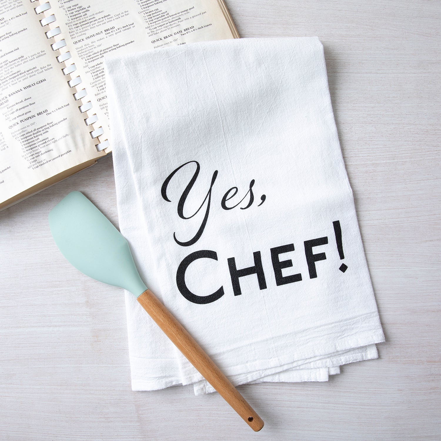 Yes Chef Tea Towel - Counter Couture