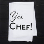 Yes Chef Tea Towel - Counter Couture