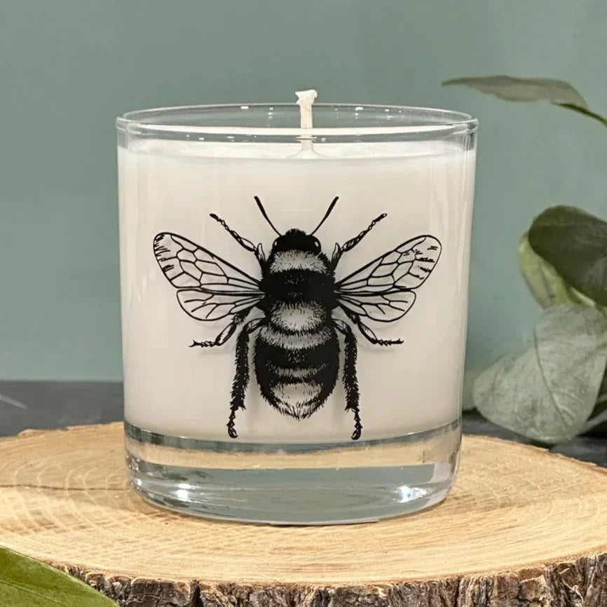 Bee Candle – Lilac Drift | Hand-Poured Soy Wax - Counter Couture