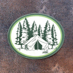 Camping Badge Sticker - Counter Couture