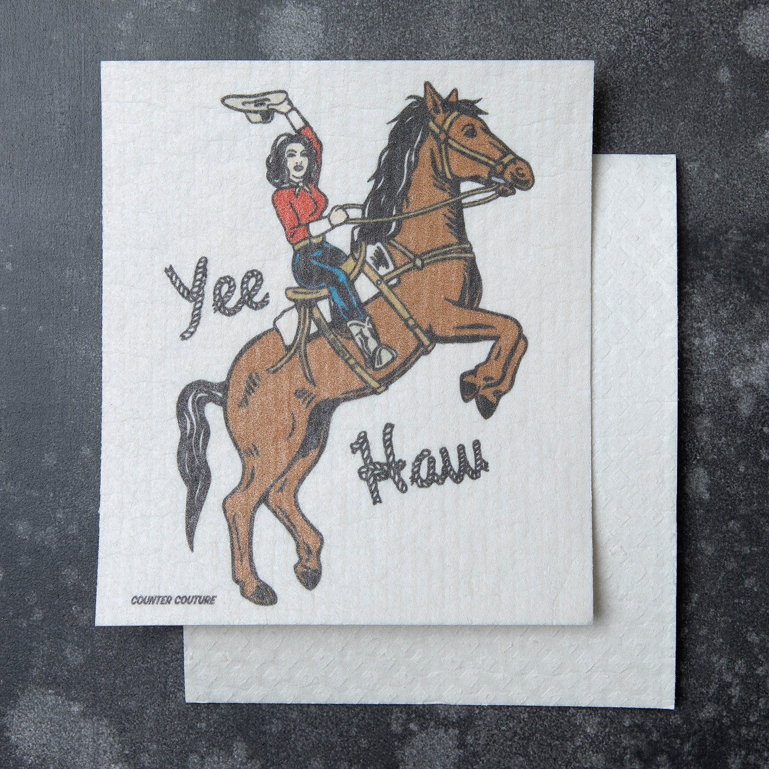 Cowgirl Swedish Dish Cloth