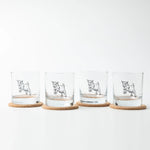 Baby Goat Rocks Glass - 11oz Whiskey Glass - Locally Made - Counter Couture