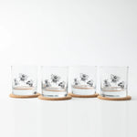 Bumble Bee Rocks Glass - 11oz Whiskey Glass - Locally Made - Counter Couture