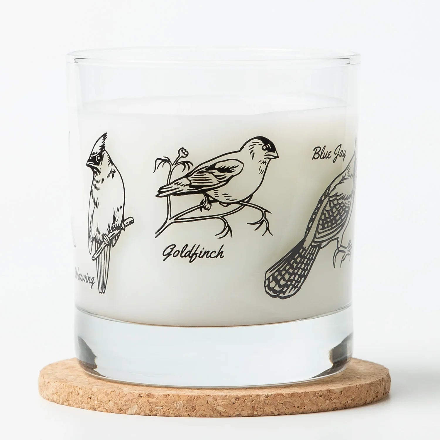 Backyard Birds Rocks Glass - 11oz Whiskey Glass - Locally Made - Counter Couture