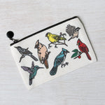 Birds Zipper Pouch - Counter Couture