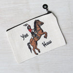 Cowgirl Zipper Pouch - Counter Couture