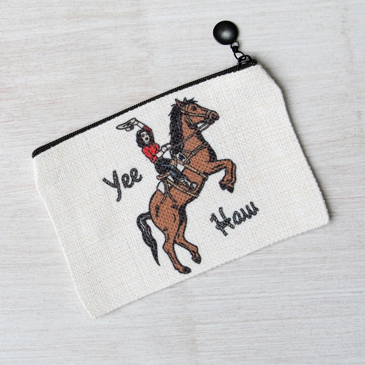 Cowgirl Zipper Pouch - Counter Couture