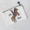 Cowgirl Zipper Pouch