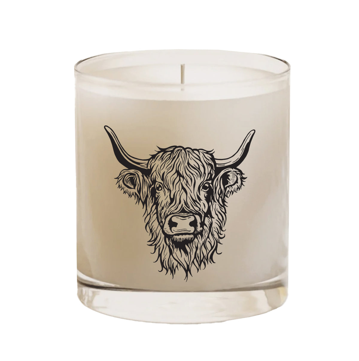 Highland Cow Candle