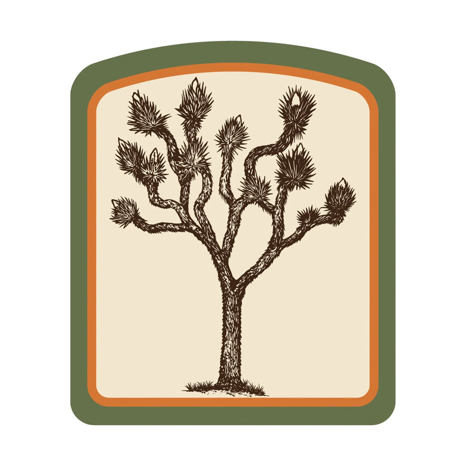 Joshua Tree Badge Sticker