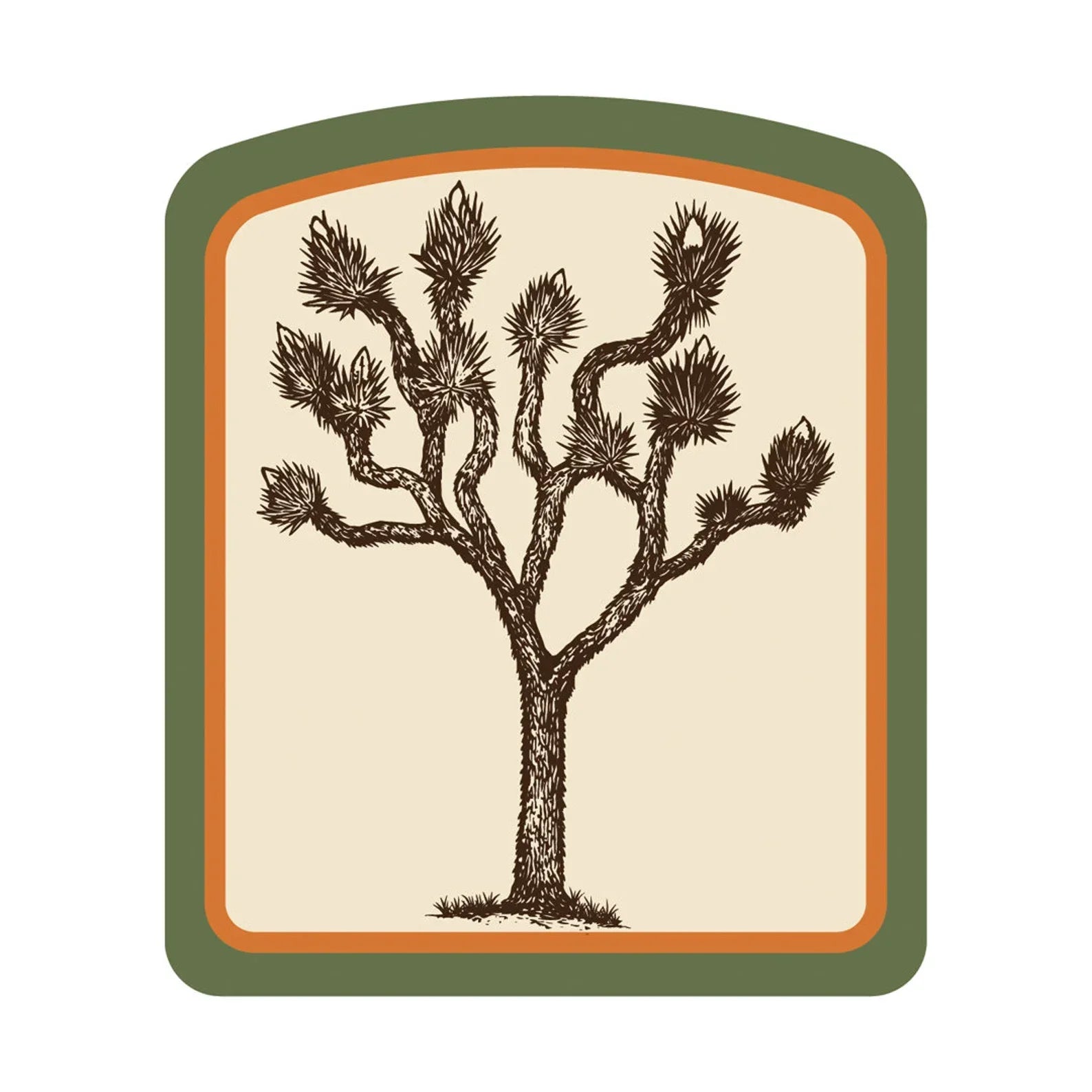 Joshua Tree Badge Sticker - Counter Couture