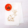 Jackalope Flour Sack Towel - Cottagecore - Hand Towel - Counter Couture