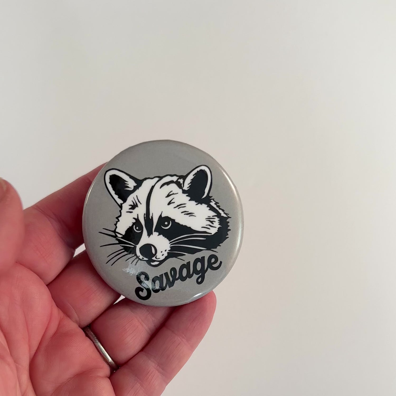 Raccoon Magnetic Bottle Opener - Durable Metal Wildlife Themed Kitchen Gadget Accessory