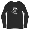 Ski Long Sleeve Shirt – Unisex Winter T-Shirt – Retro Ski Graphic Tee – Snow Shirt – Cozy Après Ski Top – Hand Printed in Denver