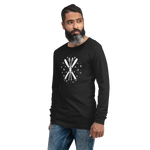 Ski Long Sleeve Shirt – Unisex Winter T-Shirt – Retro Ski Graphic Tee – Snow Shirt – Cozy Après Ski Top – Hand Printed in Denver - Counter Couture