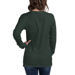 Midnight Mountain Long Sleeve Shirt – Unisex Winter T-Shirt – Graphic Tee – Mountain Shirt - Counter Couture