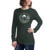 Midnight Mountain Long Sleeve Shirt – Unisex Winter T-Shirt – Graphic Tee – Mountain Shirt