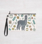 Alpaca Zipper Pouch - Counter Couture