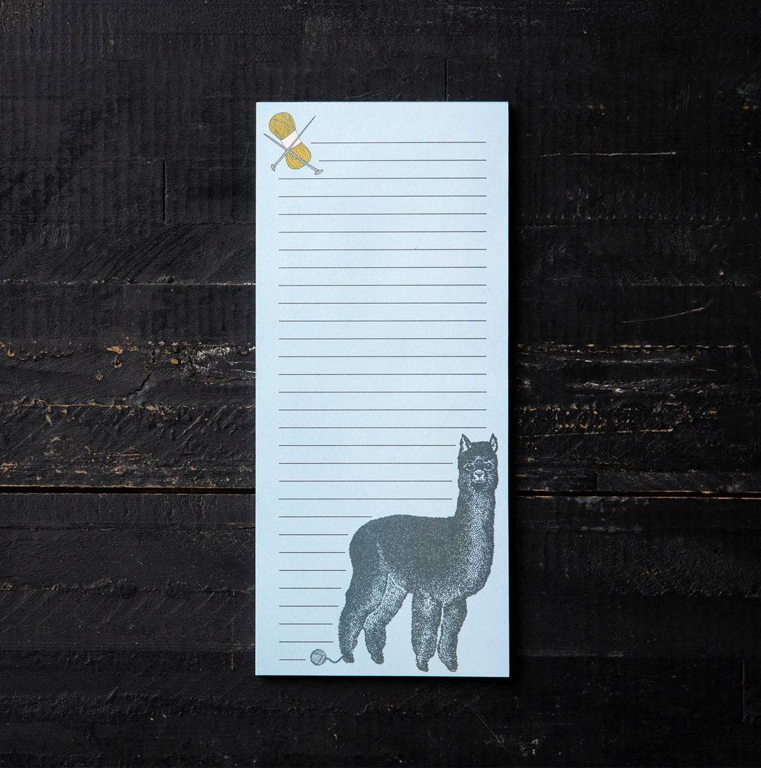 Alpaca Notepad - Counter Couture