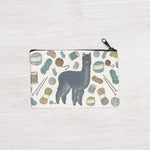 Alpaca Zipper Pouch - Counter Couture