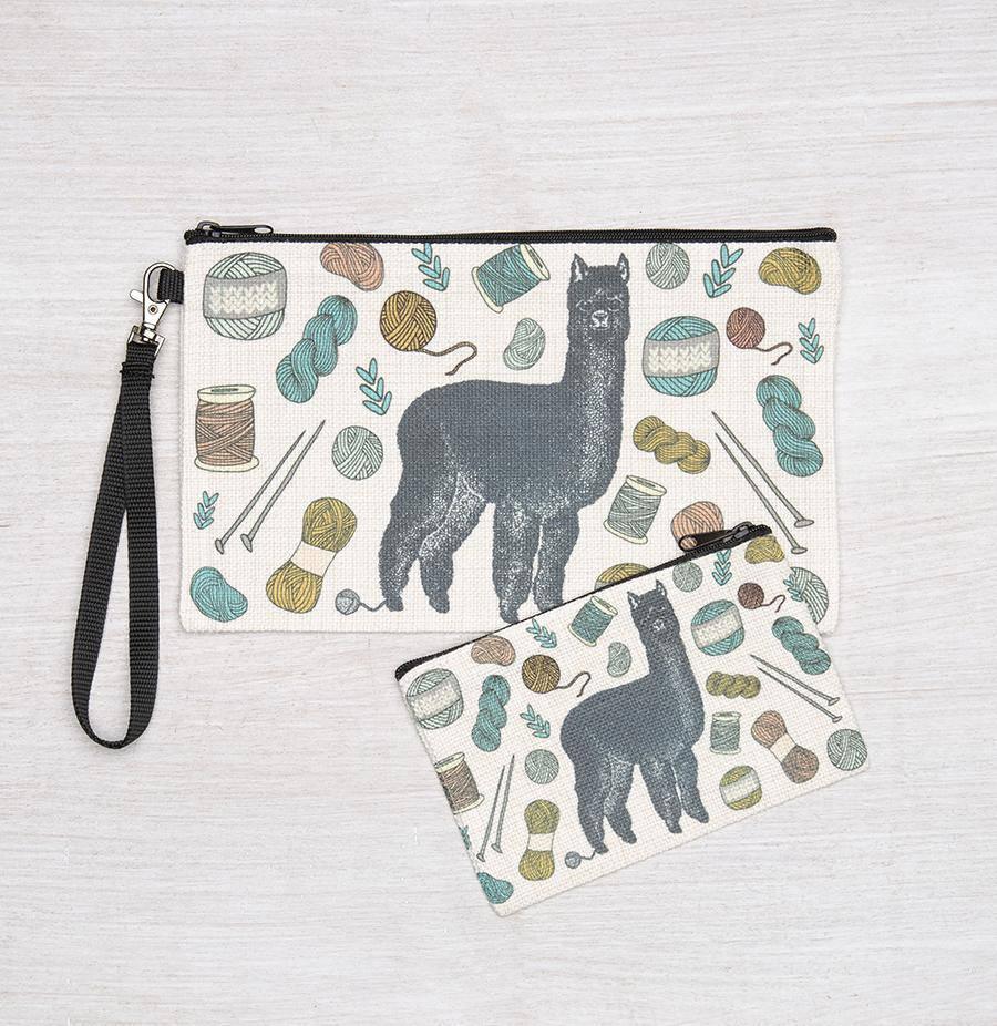 Alpaca Zipper Pouch - Counter Couture