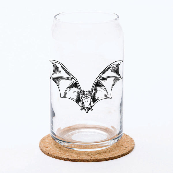Bat Beer Pint Can Glass - Counter Couture