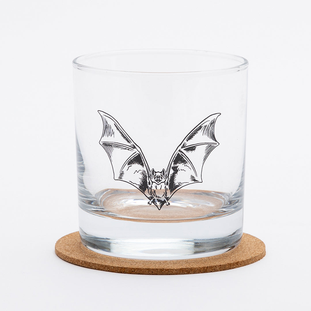 Bat Whiskey Glass - Counter Couture