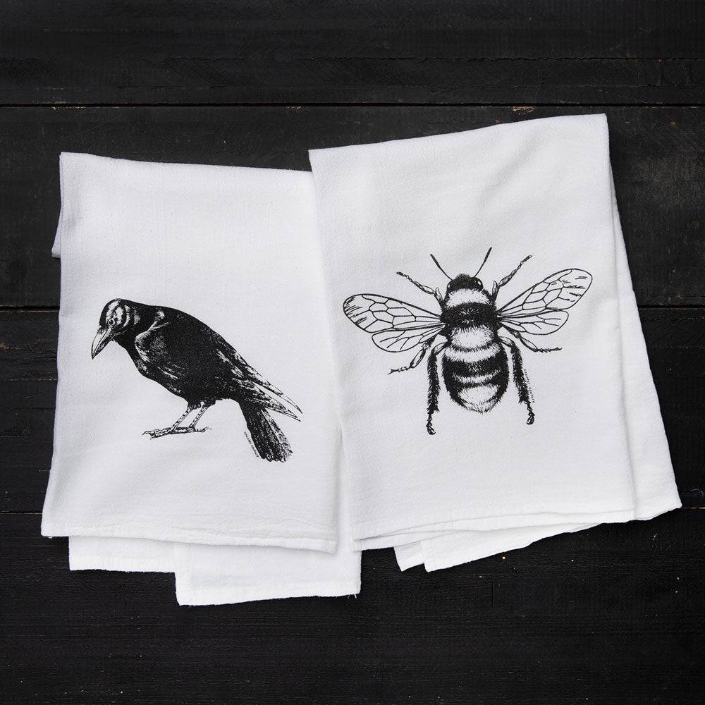 Bee and Crow Tea Towel Set - Counter Couture