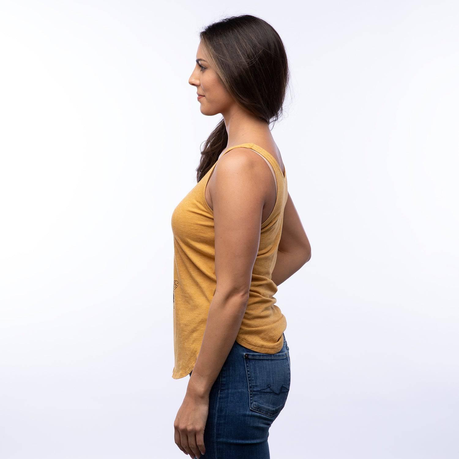 Bee Women's Tank Top - Eco-Friendly and Made in the USA - Counter Couture