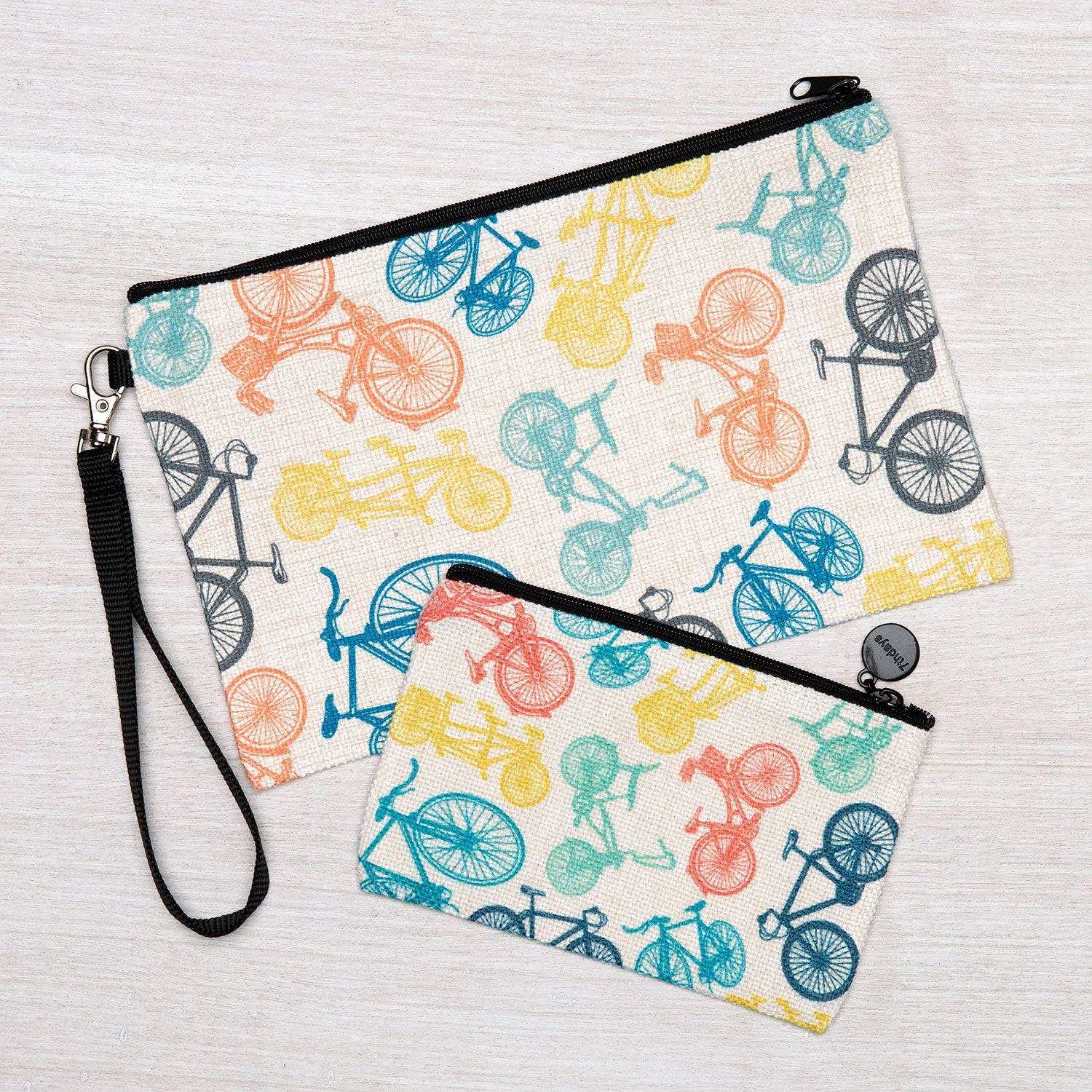 Bikes Zipper Pouch - Counter Couture