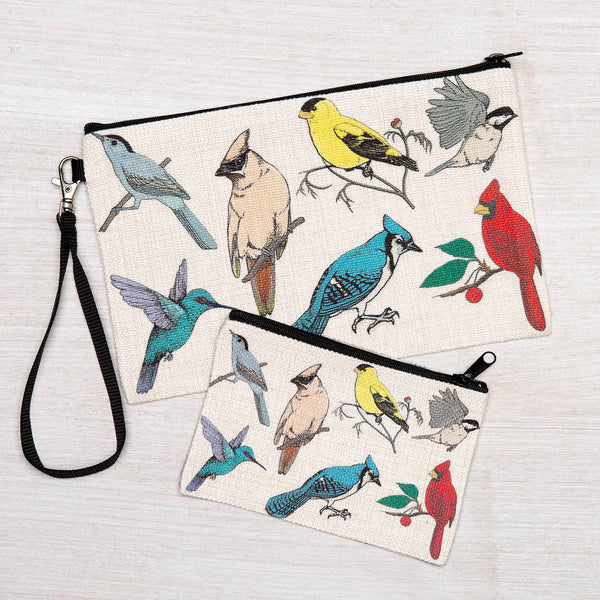 Birds Zipper Pouch - Counter Couture