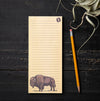 Bison Notepad - Counter Couture