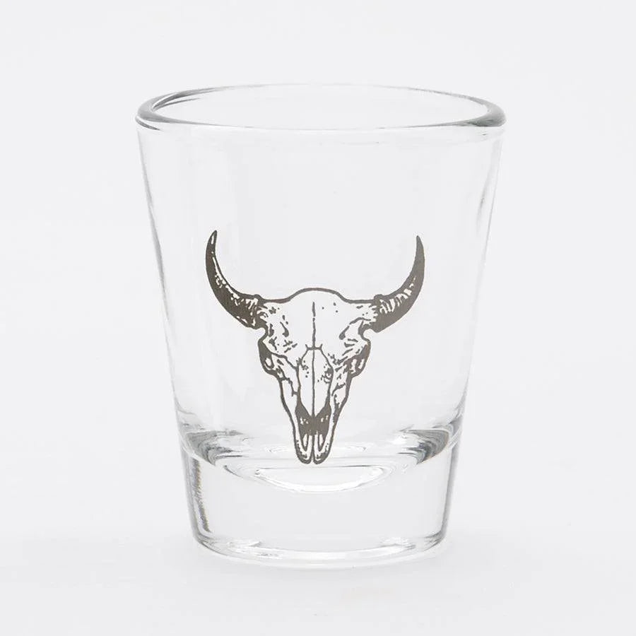 Buffalo Skull Shot Glass - Counter Couture