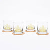 Cactus Whiskey Glass Set of 4 Gift set-Counter Couture
