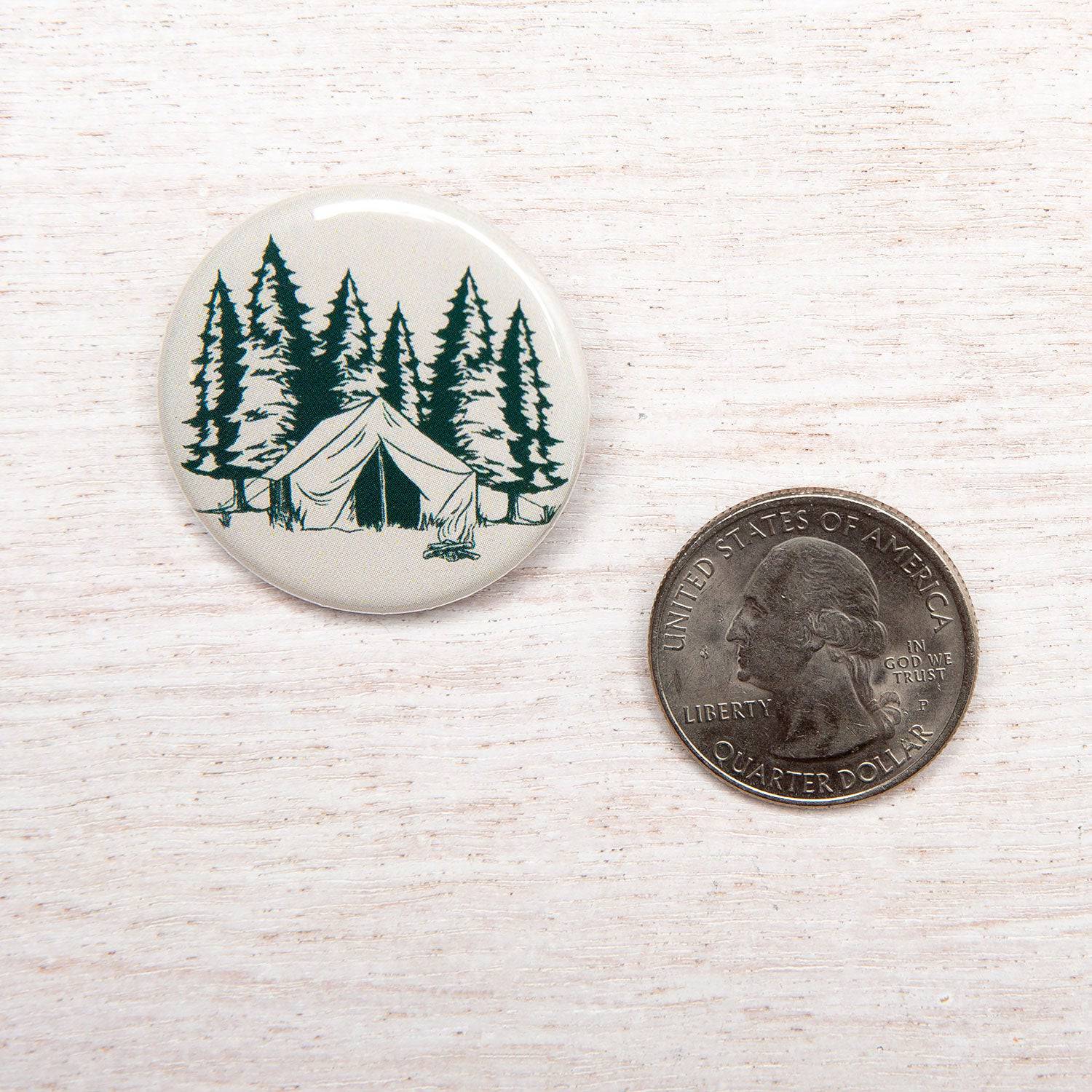 Camping Button-Counter Couture