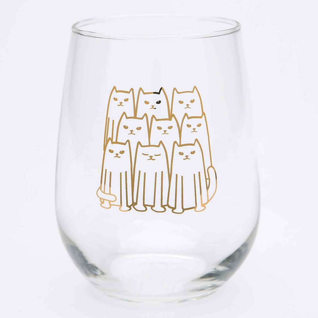 Cats Stemless Wine Tumbler -Counter Couture