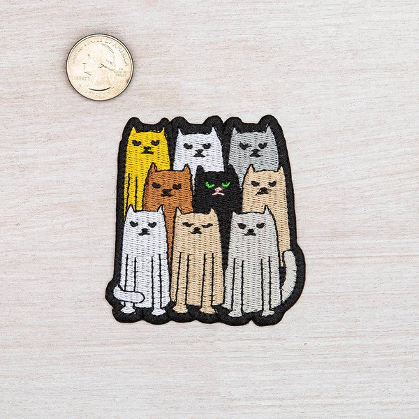 Cat Iron-On Patch-Counter Couture