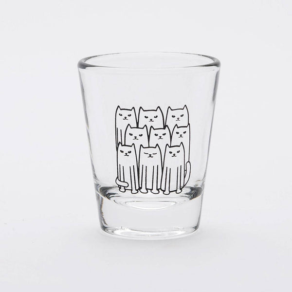 Cats Glass Jigger -Counter Couture