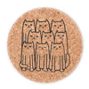 Cats Cork Coasters-Counter Couture