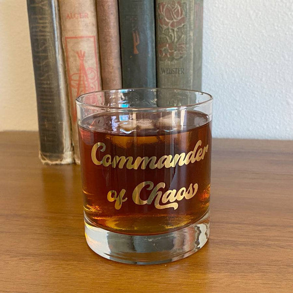 Commander of Chaos® Whiskey Glass - Counter Couture