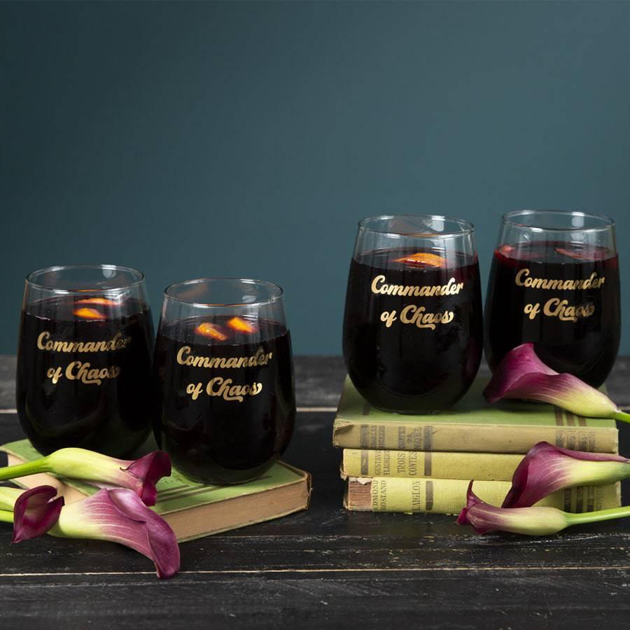 Commander of Chaos® Wine Glass - Counter Couture