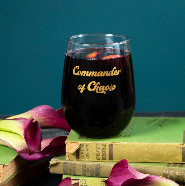 Commander of Chaos® Wine Glass - Counter Couture