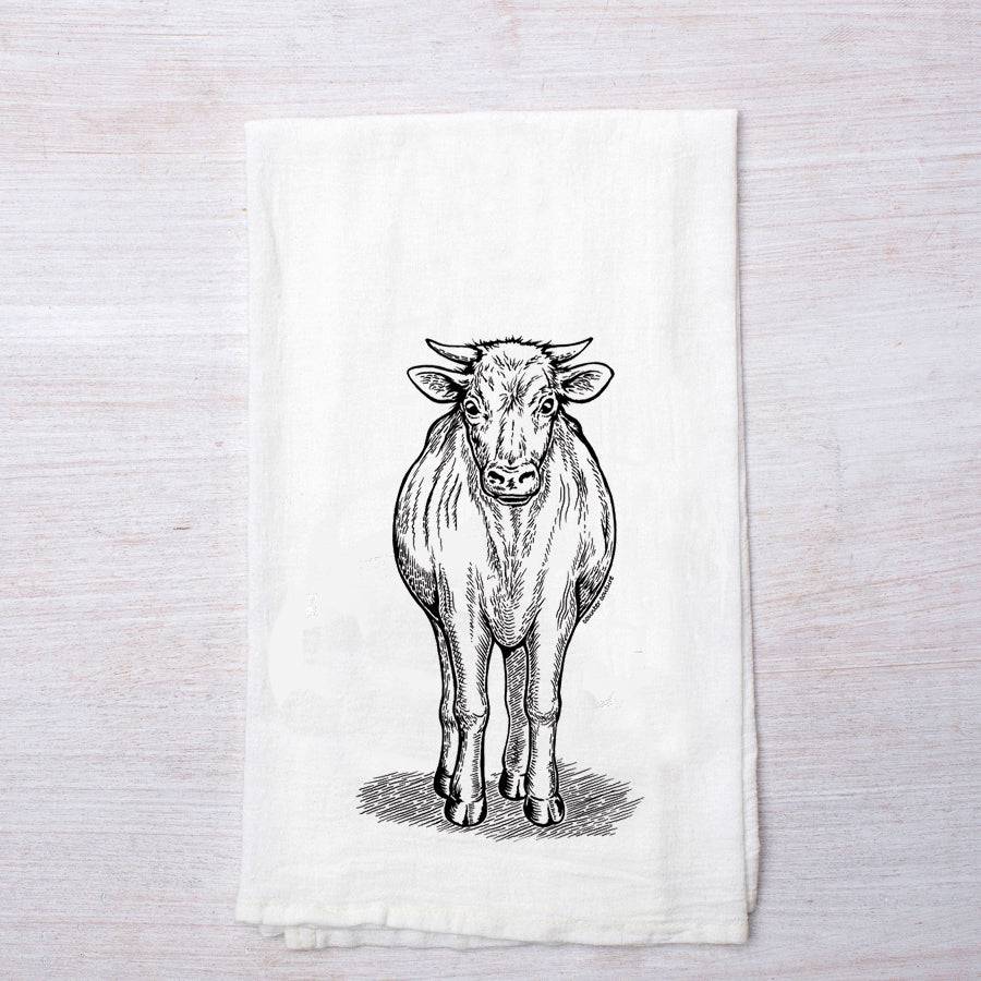 Farm Animals Set of 3 Tea Towels - Chicken, Pig, Cow - Counter Couture