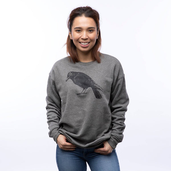 Crow Crewneck Sweatshirt - Counter Couture